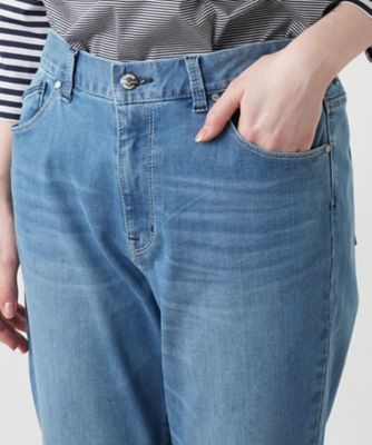 クロップドデニムパンツ【Ｌ　ＪＥＡＮＳ】