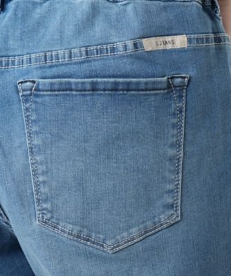 クロップドデニムパンツ【Ｌ　ＪＥＡＮＳ】