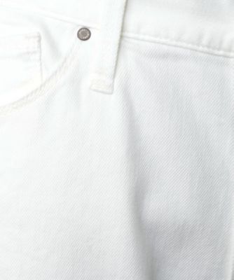 クロップドホワイトデニム【Ｌ　ＪＥＡＮＳ】