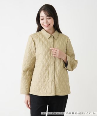 ＜Leilian plus house (Women/大きいサイズ)＞キルティングジャケット
