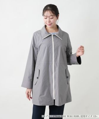 ＜Leilian plus house (Women/大きいサイズ)＞リバーシブルライトコート