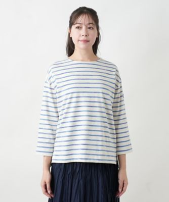ボーダーカットソー
