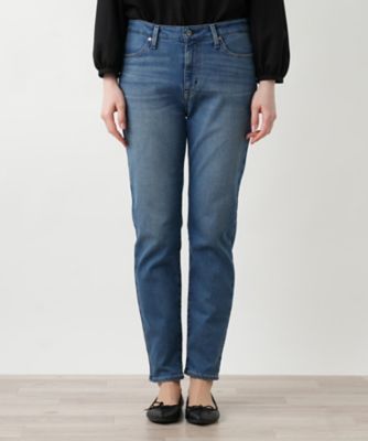 ウォッシュデニムパンツ【Ｌ　ＪＥＡＮＳ】