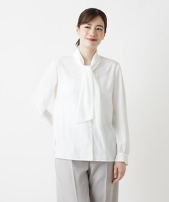 Leilian plus house (Women/大きいサイズ)/レリアン　プラスハウス ボウタイブラウス【セレモニー】
