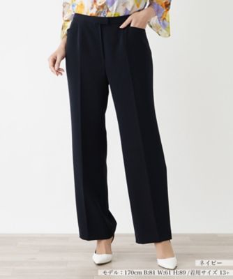 Leilian plus house (Women/大きいサイズ)/レリアン　プラスハウス 【店舗人気】センタープレスパンツ