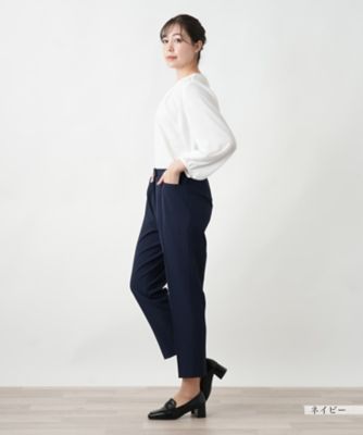【店舗人気】ストレッチクロップドパンツ