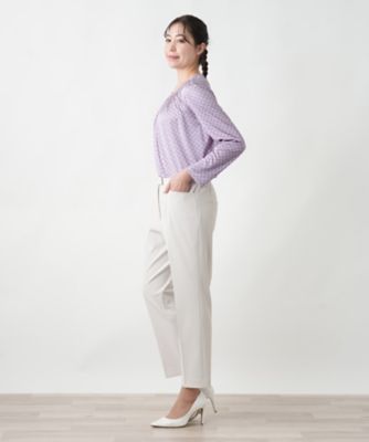 【店舗人気】ストレッチクロップドパンツ
