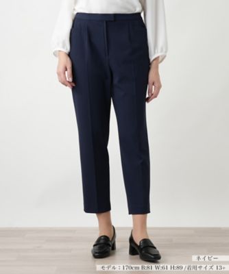 店舗人気】ストレッチクロップドパンツ | Leilian plus house