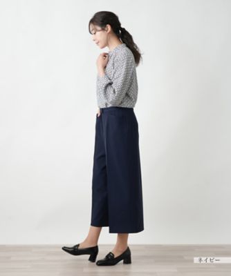 店舗人気】ストレッチワイドパンツ | Leilian plus house (Women