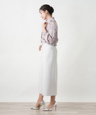 【2024】三越のお歳暮・冬ギフト ストレッチワイドパンツ | (Women/大きい house plus Leilian パンツ
