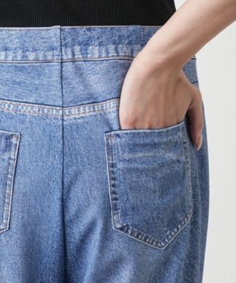 【店舗人気】デニム風プリントパンツ