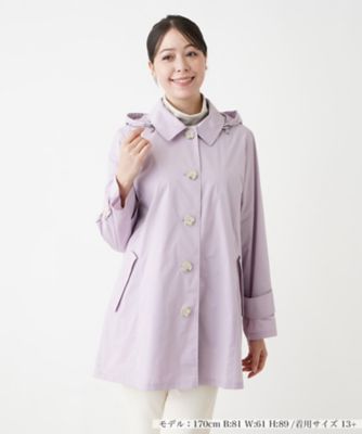 ＜Leilian plus house (Women/大きいサイズ)＞フードステンカラーコート