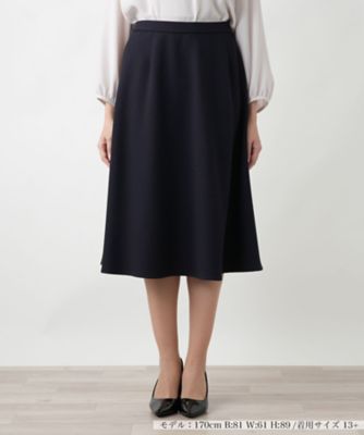 ＜Leilian plus house (Women/大きいサイズ)＞洗えるフレアスカート【セレモニー】
