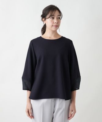 新品 Leilian Eriko Nakamura プルオーバーブラウス 13＋ 新品 Leilian Eriko Nakamura プルオーバーブラウス 13＋
