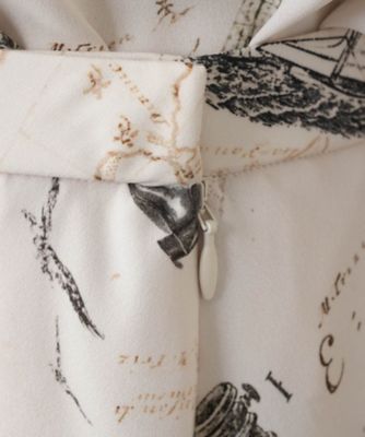 プリントプリーツスカート【Ｌｅｉｌｉａｎ　ＷＨＩＴＥ　ＬＡＢＥＬ】