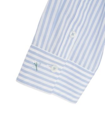 ストライプシャツ【Leilian WHITE LABEL