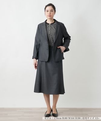 ノッチドラペルブレザー【Ｌｅｉｌｉａｎ　ＷＨＩＴＥ　ＬＡＢＥＬ】