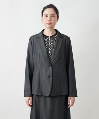 ノッチドラペルブレザー【Ｌｅｉｌｉａｎ　ＷＨＩＴＥ　ＬＡＢＥＬ】