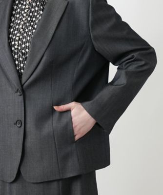 ノッチドラペルブレザー【Ｌｅｉｌｉａｎ　ＷＨＩＴＥ　ＬＡＢＥＬ】