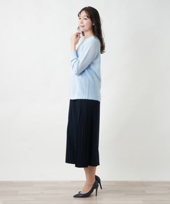 Leilian PLUS HOUSE / レリアンプラスハウス 【店舗人気】洗えるニット 店舗人気】洗えるニット | Leilian plus house (Women/大きい