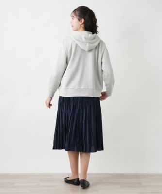 ラメジップパーカ【Ｌｅｉｌｉａｎ　ＷＨＩＴＥ　ＬＡＢＥＬ】