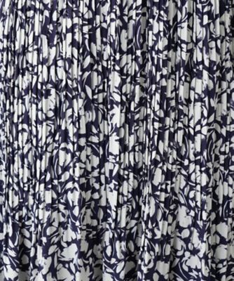 プリントプリーツスカート【Ｌｅｉｌｉａｎ　ＷＨＩＴＥ　ＬＡＢＥＬ】