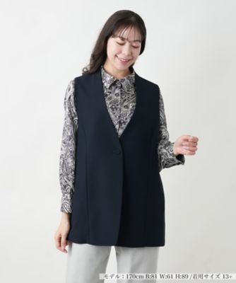 ＜Leilian plus house (Women/大きいサイズ)＞ベスト