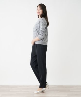 美品 LEILIAN レリアン プラスハウス ストレッチスリムパンツ 17+ ストレッチスリムパンツ【25年9月カタログ】|レリアン プラス