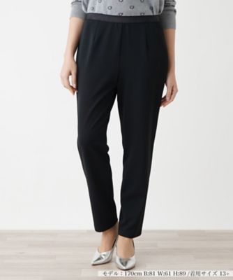 ＜Leilian plus house (Women/大きいサイズ)＞【店舗人気】ストレッチスリムパンツ