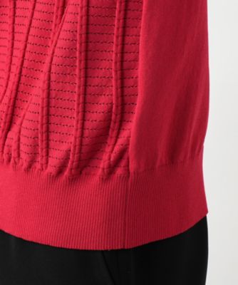 【店舗人気】透かし編みクルーネックニット【Ｌｅｉｌｉａｎ　ＷＨＩＴＥ　ＬＡＢＥＬ】
