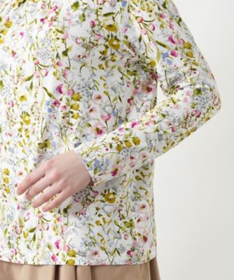 店舗人気】ハイネックカットソー【Leilian WHITE