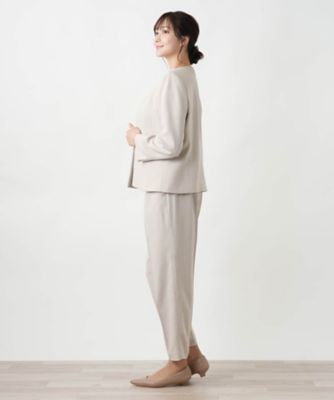 最終値下げ❗️レリアンプラスハウス 未使用❗️ダブルボタン カシミアのジャケット フレアシルエットブレザー | Leilian plus house (Women/大きいサイズ