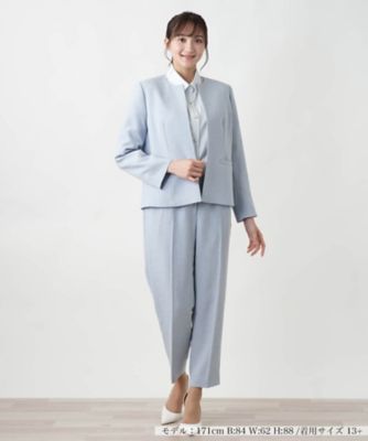 店舗人気】ノーカラージャケット | Leilian plus house (Women/大きい