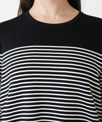 店舗人気】マリンボーダーニット | Leilian plus house (Women