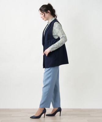 【店舗人気】ダブルラペルドベスト【Ｌｅｉｌｉａｎ　ＷＨＩＴＥ　ＬＡＢＥＬ】
