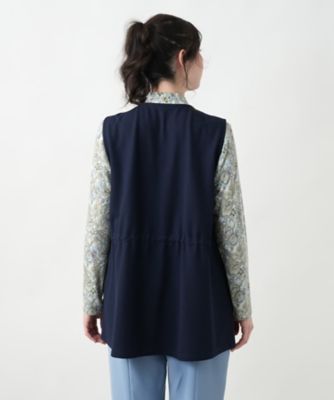 【店舗人気】ダブルラペルドベスト【Ｌｅｉｌｉａｎ　ＷＨＩＴＥ　ＬＡＢＥＬ】