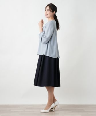 【店舗人気】タックブラウス【セレモニー】【Ｌｅｉｌｉａｎ　ＷＨＩＴＥ　ＬＡＢＥＬ】
