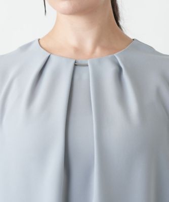 【店舗人気】タックブラウス【セレモニー】【Ｌｅｉｌｉａｎ　ＷＨＩＴＥ　ＬＡＢＥＬ】