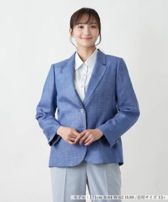 ＜Leilian plus house (Women/大きいサイズ)＞テーラードジャケット【ＬＯＲＯ　ＰＩＡＮＡ】