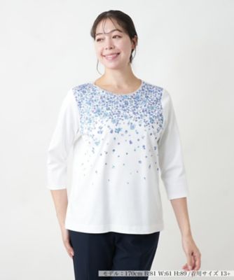 ＜Leilian plus house (Women/大きいサイズ)＞カットソー