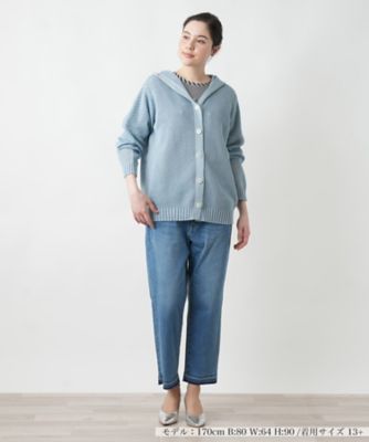 【店舗人気】フーデッドカーディガン【ＭＵＳＥ　ＢＹ　ＲＯＣＨＡＳ　Ｐｒｅｍｉｅｒｅ】