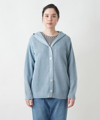【店舗人気】フーデッドカーディガン【ＭＵＳＥ　ＢＹ　ＲＯＣＨＡＳ　Ｐｒｅｍｉｅｒｅ】