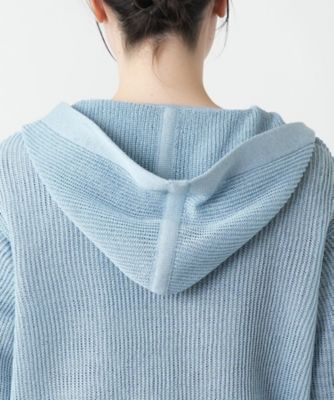 【店舗人気】フーデッドカーディガン【ＭＵＳＥ　ＢＹ　ＲＯＣＨＡＳ　Ｐｒｅｍｉｅｒｅ】