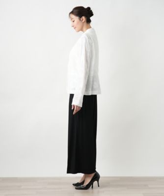 カットワーク刺繍ジャケット－ＢＬＵＢＩＡＮＣＯ