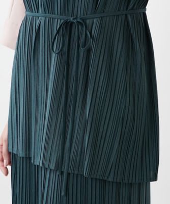 【店舗人気】プリーツロングベスト【Ｌｅｉｌｉａｎ　ＷＨＩＴＥ　ＬＡＢＥＬ】