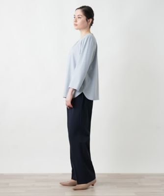 【店舗人気】タックカットソー【Ｌｅｉｌｉａｎ　ＷＨＩＴＥ　ＬＡＢＥＬ】