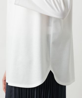 【店舗人気】タックカットソー【Ｌｅｉｌｉａｎ　ＷＨＩＴＥ　ＬＡＢＥＬ】