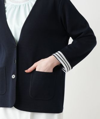 【店舗人気】Ｖネックカーディガン【Ｌｅｉｌｉａｎ　ＷＨＩＴＥ　ＬＡＢＥＬ】