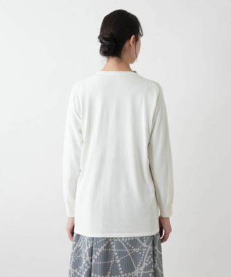Ｖネックニットカーディガン【Ｌｅｉｌｉａｎ　ＷＨＩＴＥ　ＬＡＢＥＬ】