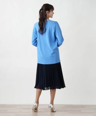 Ｖネックニットカーディガン【Ｌｅｉｌｉａｎ　ＷＨＩＴＥ　ＬＡＢＥＬ】